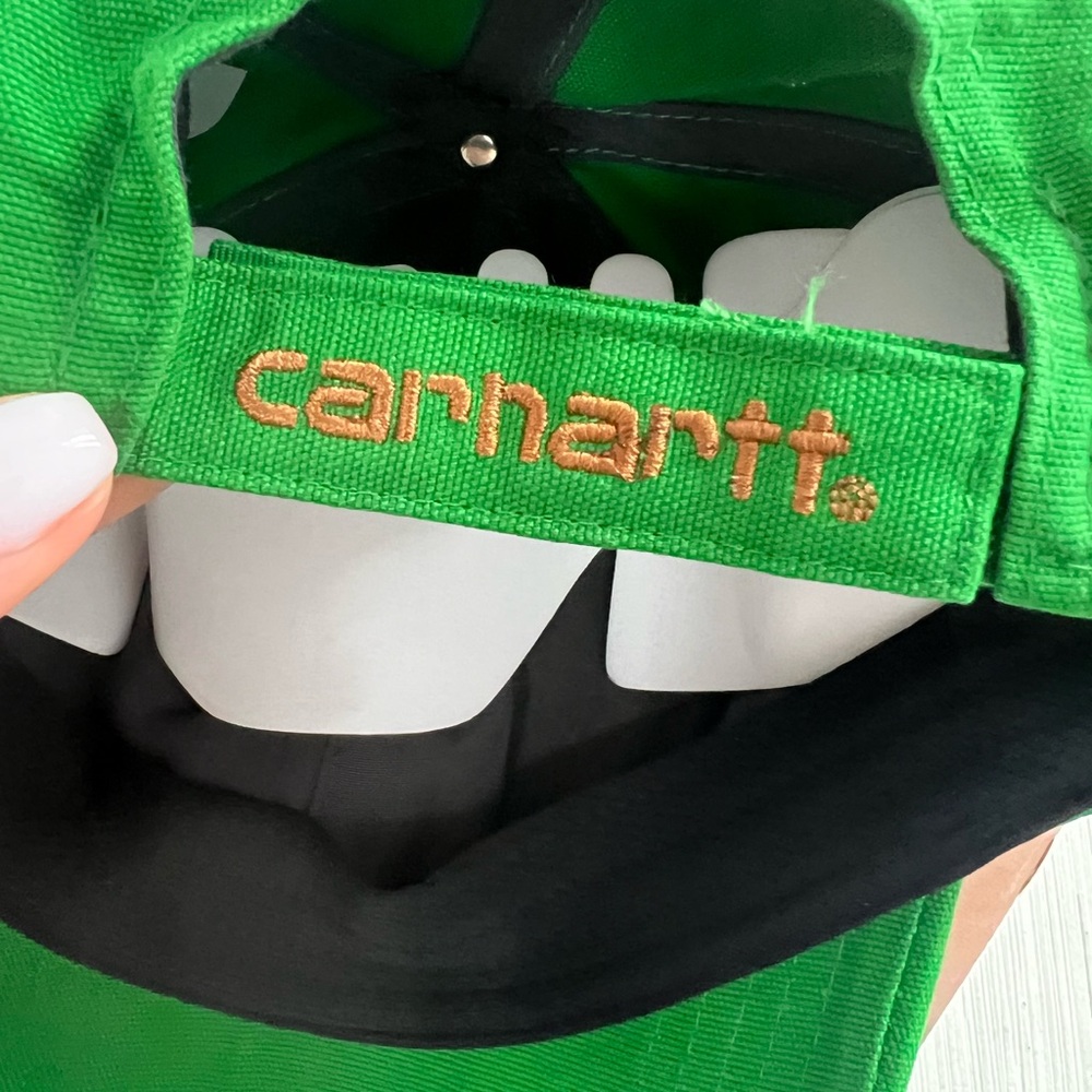 Carhartt unisex Green baseball Cap - Picture 4 of 5